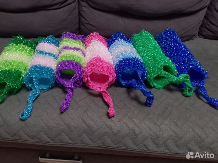 Мочалка ручной работы