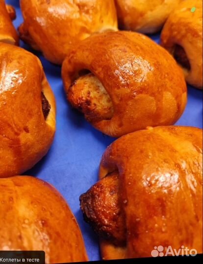 Котлета в тесте / Кулебяка