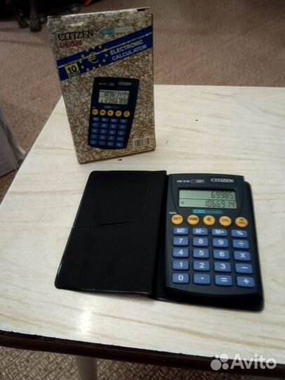 Калькулятор citizen DE210
