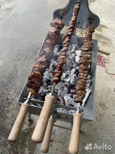 Мангал автоматический угольный