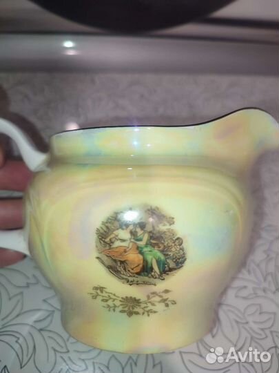 Соусник костяной фарфор GDR из сервиза Мадонна