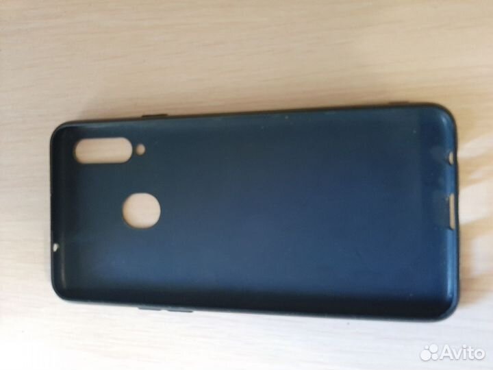 Чехол темно-синий Samsung galaxy A20s