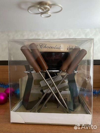 Набор для шоколадного фондю 7 предметов