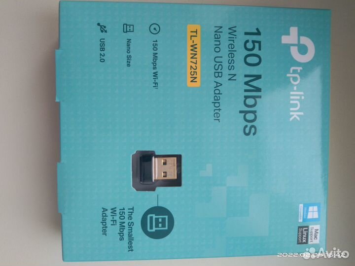 Беспроводной wifi адаптер. Новый, на гарантии 36 м