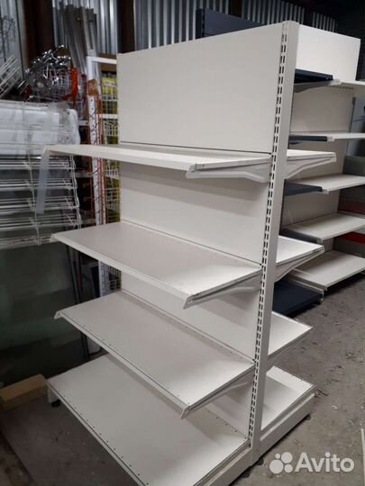 Стеллаж металлический островной