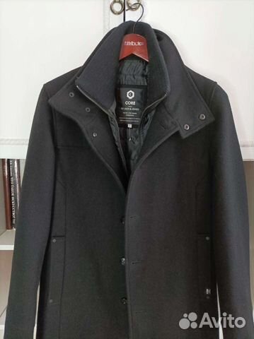 Куртка пальто шерстяное Jack&Jones Core р.S