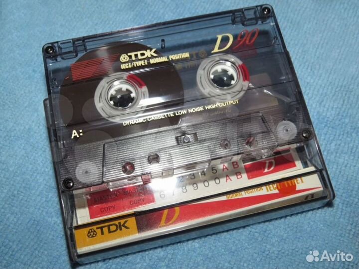 Кассета TDK D90 с Записями
