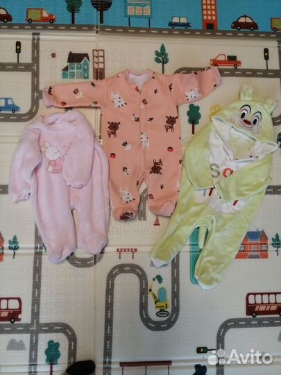 Детские вещи пакетом на девочку 62