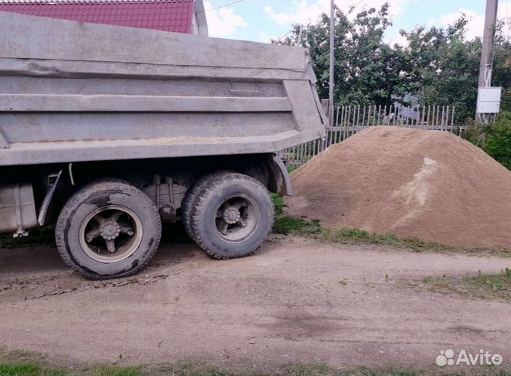 Карьерный песок в наличии