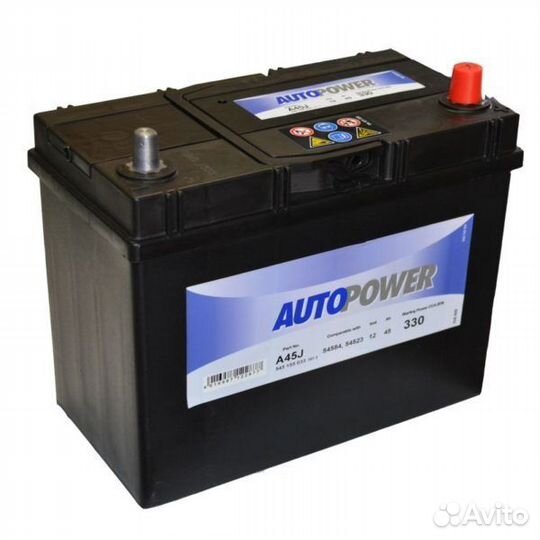 Аккумулятор Autopower A45J 45 Ач