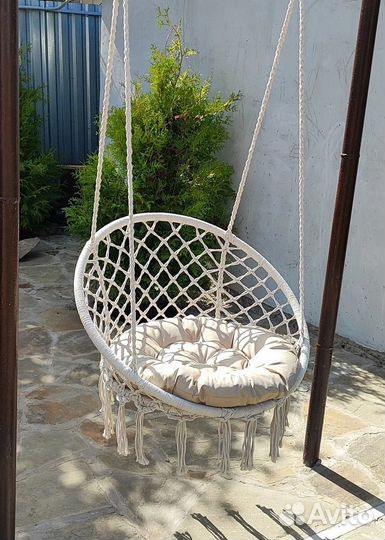 Подвесные качели гнездо