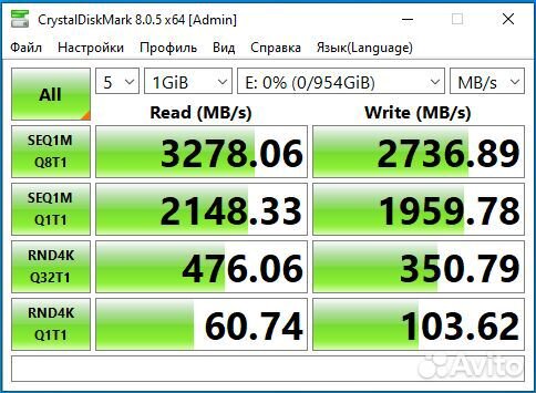 SSD m.2 nvme 1tb PCIe 3.0 x4