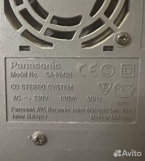 Музыкальный центр Panasonic SA-PM28