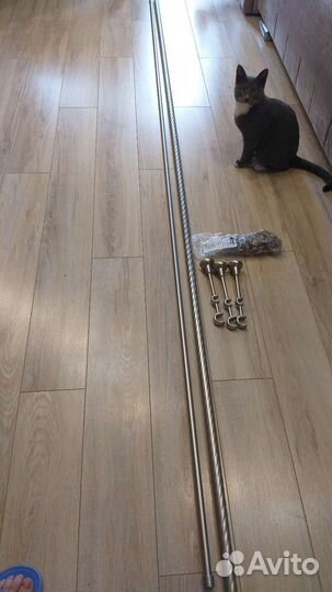 Карниз для штор металлический