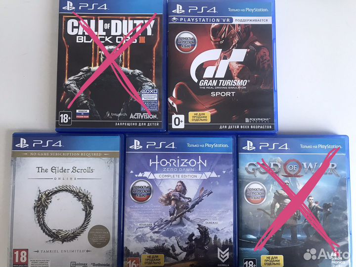 Игры для приставок ps4