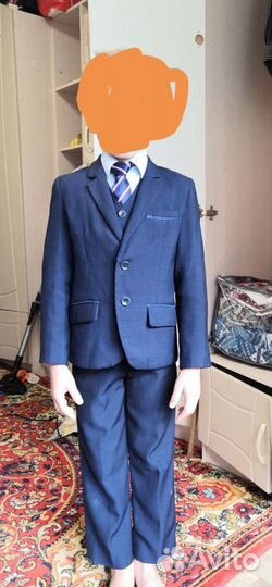 Школьный костюм для мальчика 116 - 122
