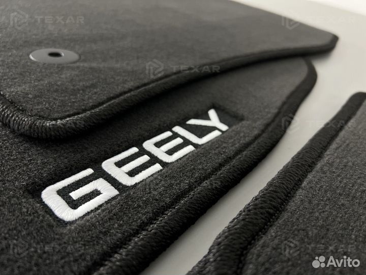 Коврики в салон Geely ворсовые