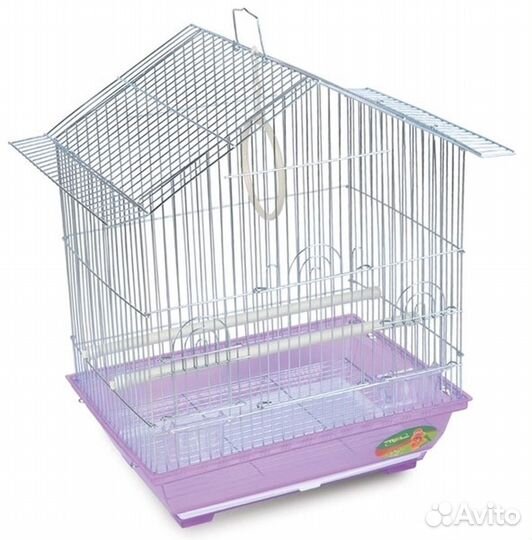 1600 Z Клетка для птиц 34,5х26х44см (н/ан)