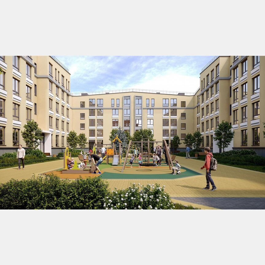 1-к. квартира, 39,1 м², 3/5 эт.