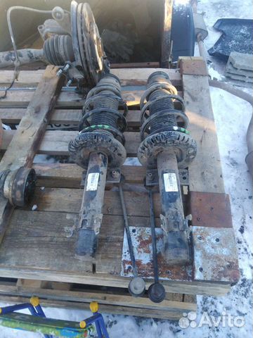 Фольксваген поло передний амортизатор