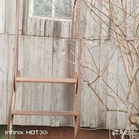 Лестница трап(с поручнями)