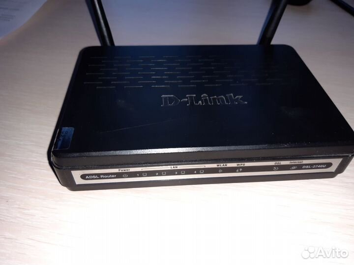 Модем d-link DSL-2740u