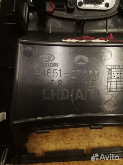 Накладка консоли АКПП hyundai i30