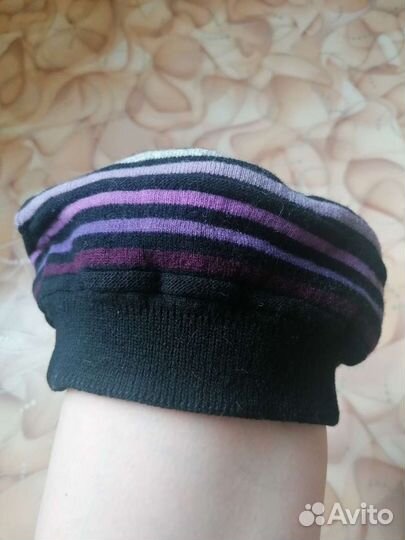 Комплект шапка и шарф женские