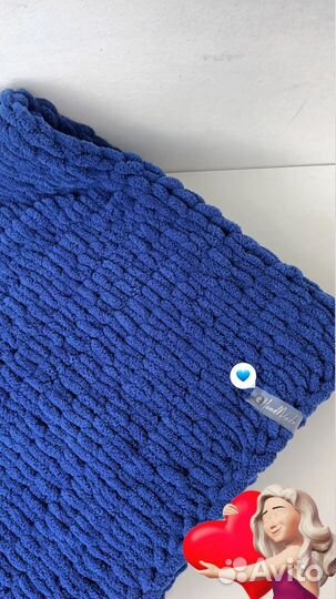 Плед детский плюшевый