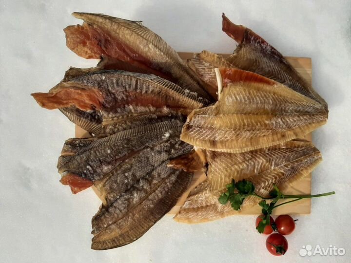 Вяленая очищенная камбала ерш