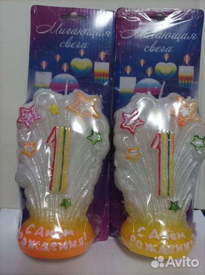 Свеча мигающая 