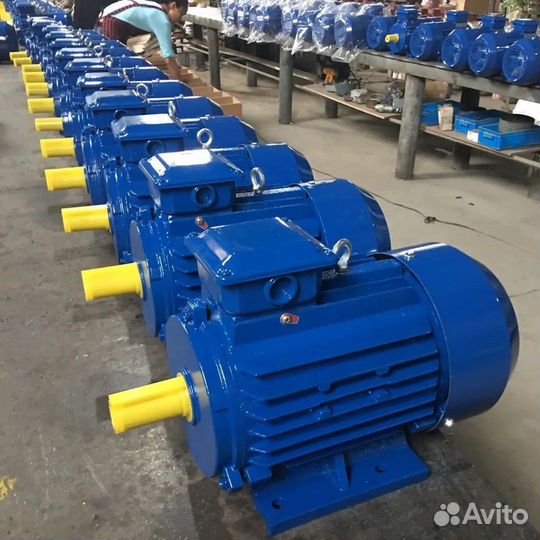 Электродвигатель аир 160S4 15кВт 1500об новый