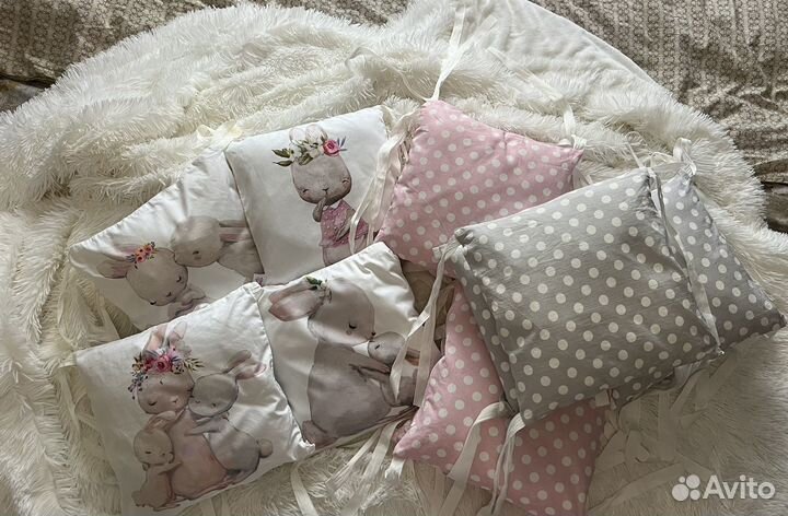 Бортики в кроватку