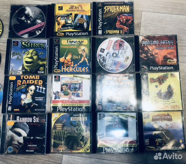 Игры ps1 29шт
