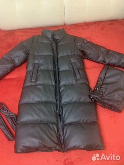 Кожаный плащ