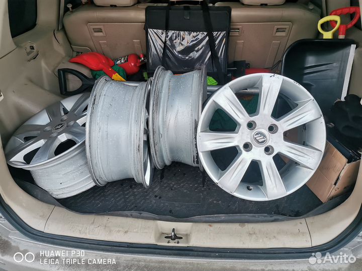 Литые диски r15 бу 4- 100