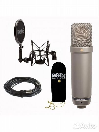 Микрофон Rode NT1-A (комплект с держателем SM6)