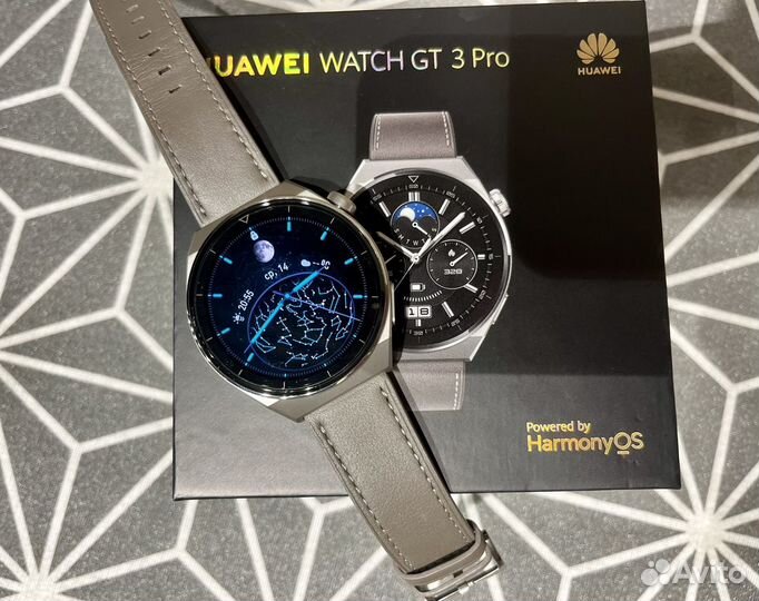 Часы Huawei watch GT 3 Pro 46 мм NFC RU, черный