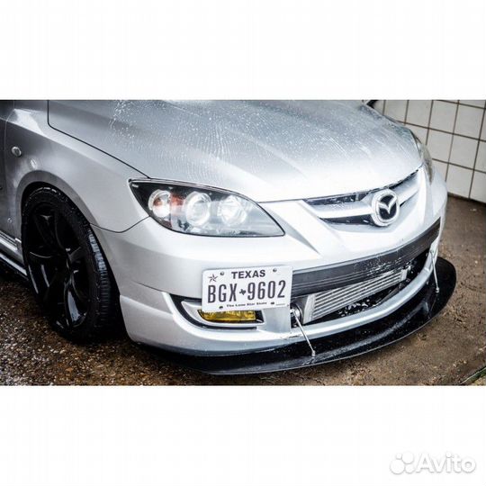 Сплиттер бампера Mazda 3 bk
