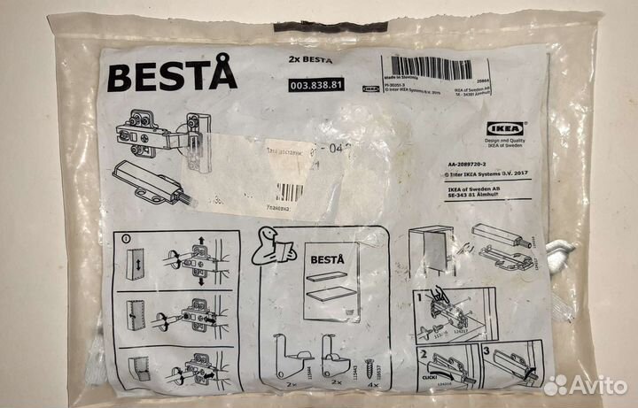 Петли для мебели Икея