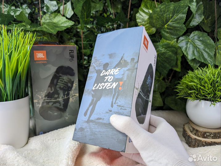 Беспроводная колонка jbl flip 6 Синий