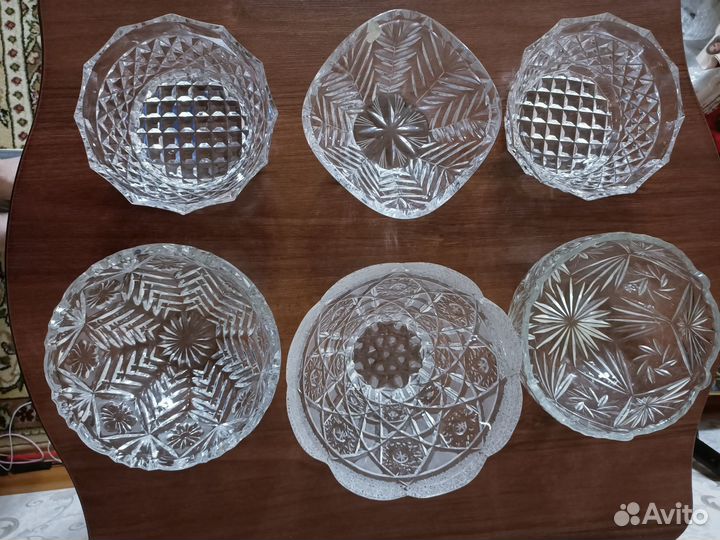 Салатники хрусталь