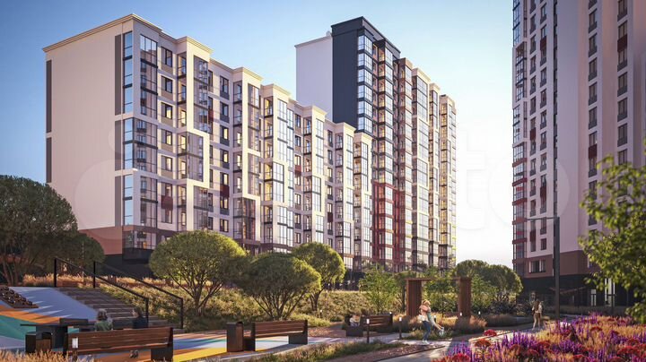 1-к. квартира, 35,4 м², 11/16 эт.