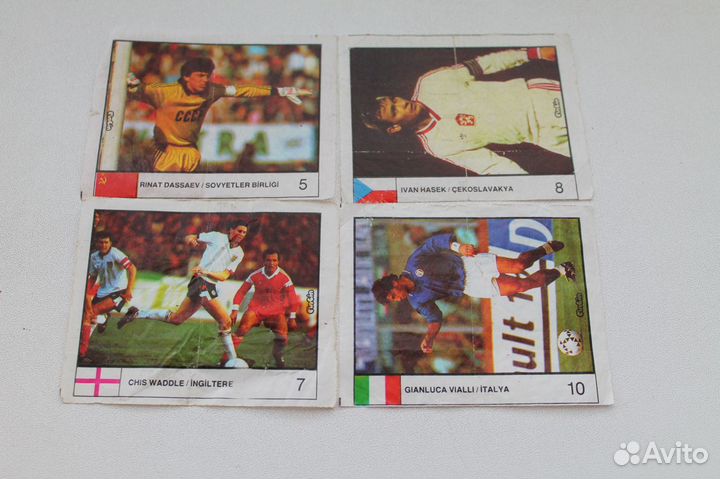 Вкладыши Cin-Cin Футбол