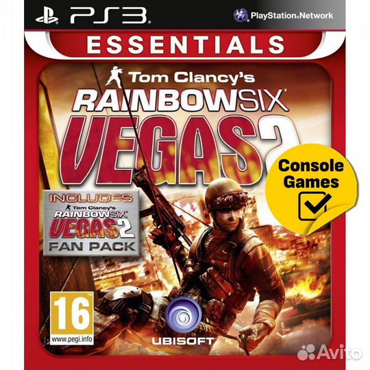 PS3 Tom Clancy's Rainbow Six Vegas 2 Новый