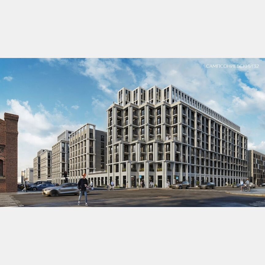 2-к. квартира, 64,9 м², 8/10 эт.