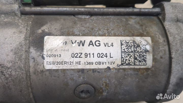 Стартер Skoda Octavia (A7), 2013