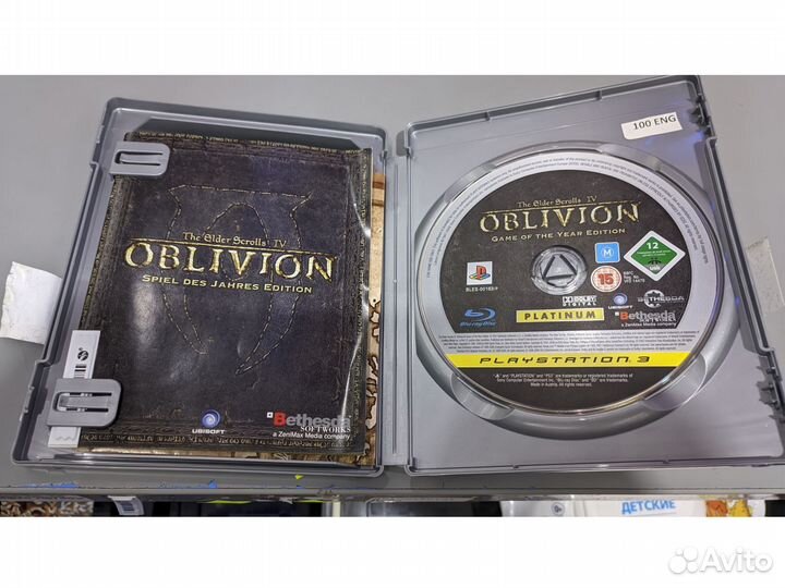 The Elder Scrolls IV Oblivion goty Platinum бу анг