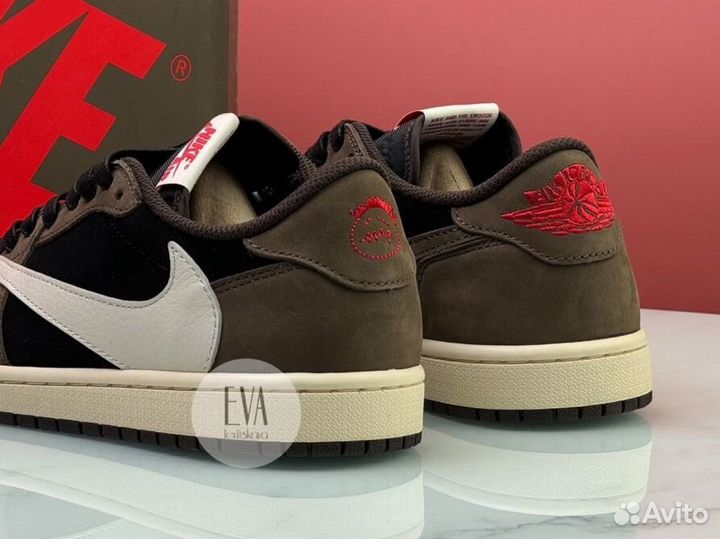 Кроссовки Nike Air Jordan 1 Low X Travis Scott