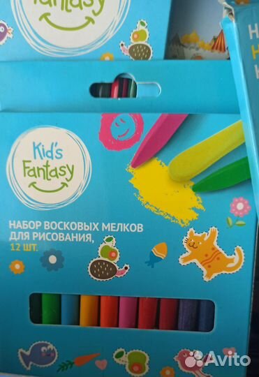 Карандаши мелки ластики фломастеры